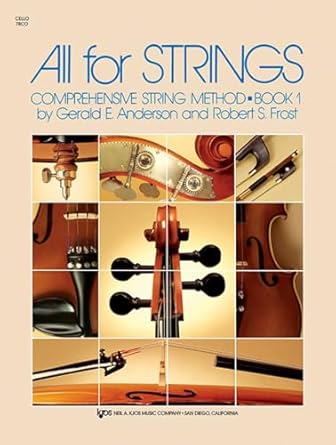 All for Strings - 4th Grade Cello - Book 1