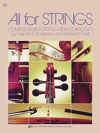 All for Strings - 4th Grade Violin - Book 1