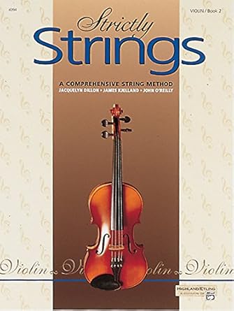 Strictly Strings - 6th Grade Violin - Book 2